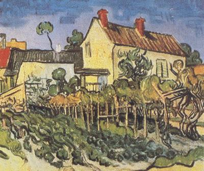 Vincent Van Gogh The House of Pere Eloi (nn04) Norge oil painting art
